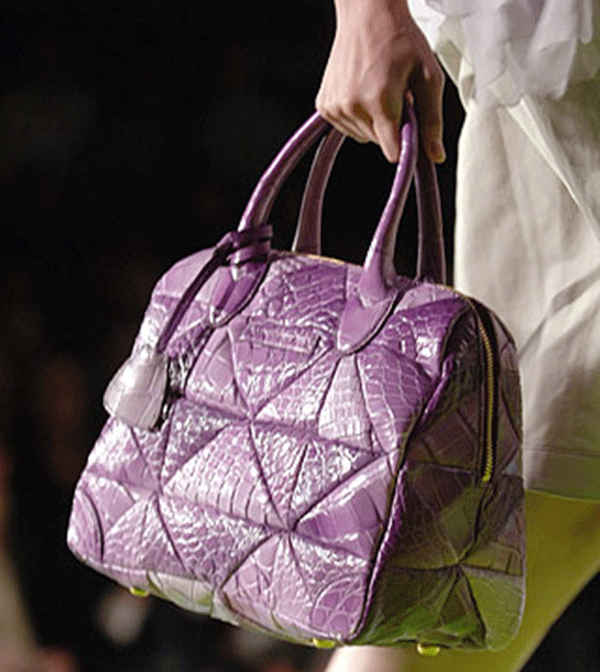 Marc Jacobs Carolyn Crocodile handbag
